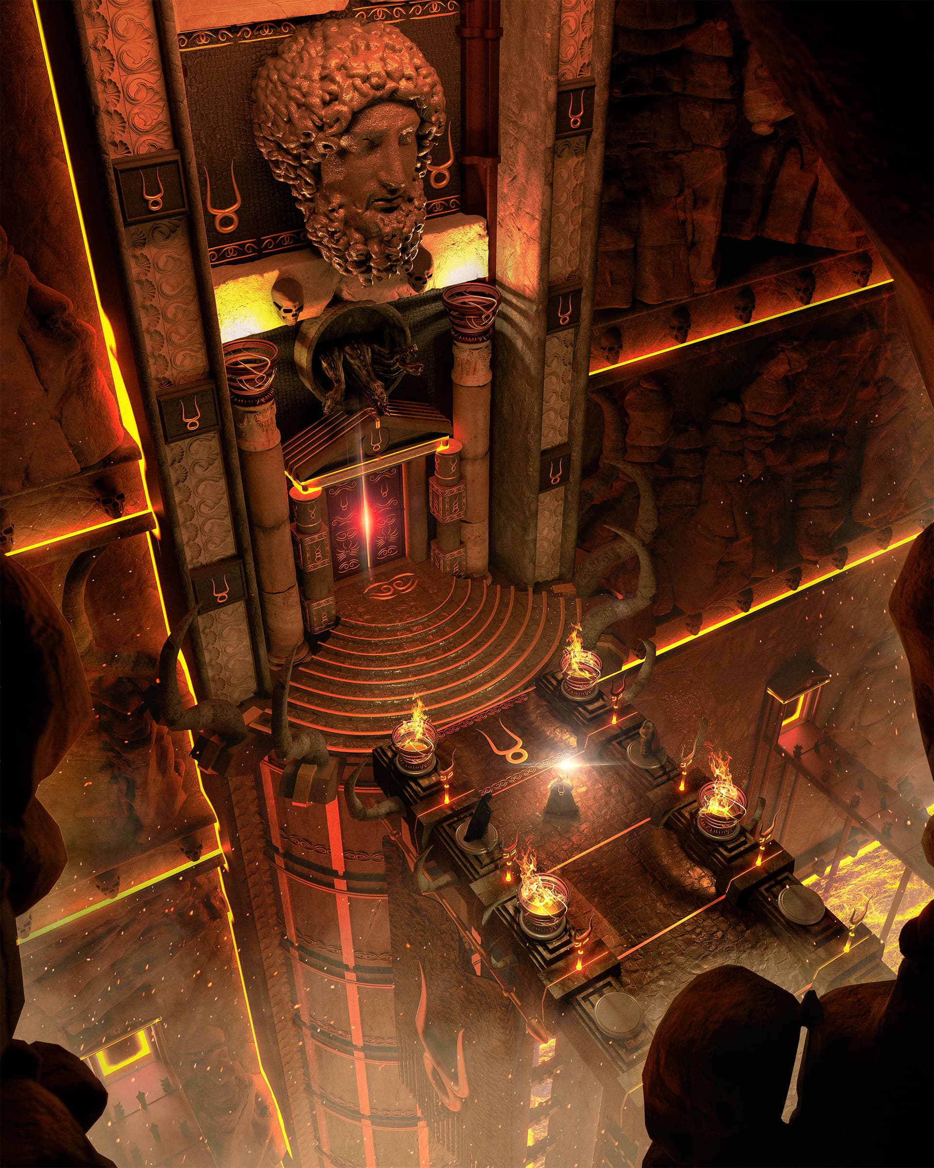 The House of Hades Finished Projects Blender Artists Community