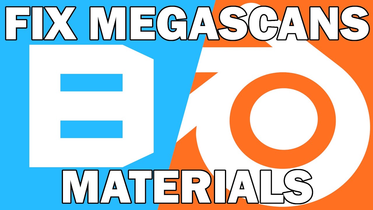 Fix Broken Materials from Megascans in Blender Tutorials, Tips and
