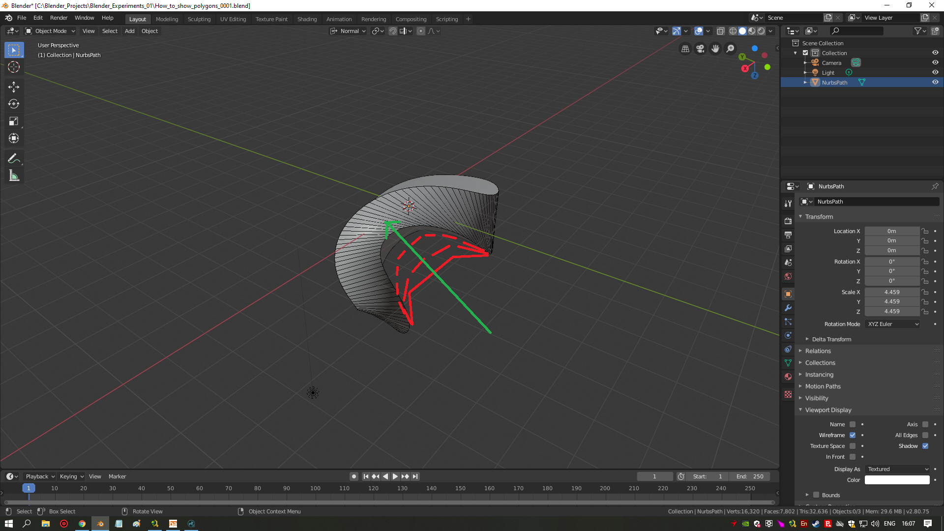 How to show polygons 15 by Sanne Modeling Blender Artists Community