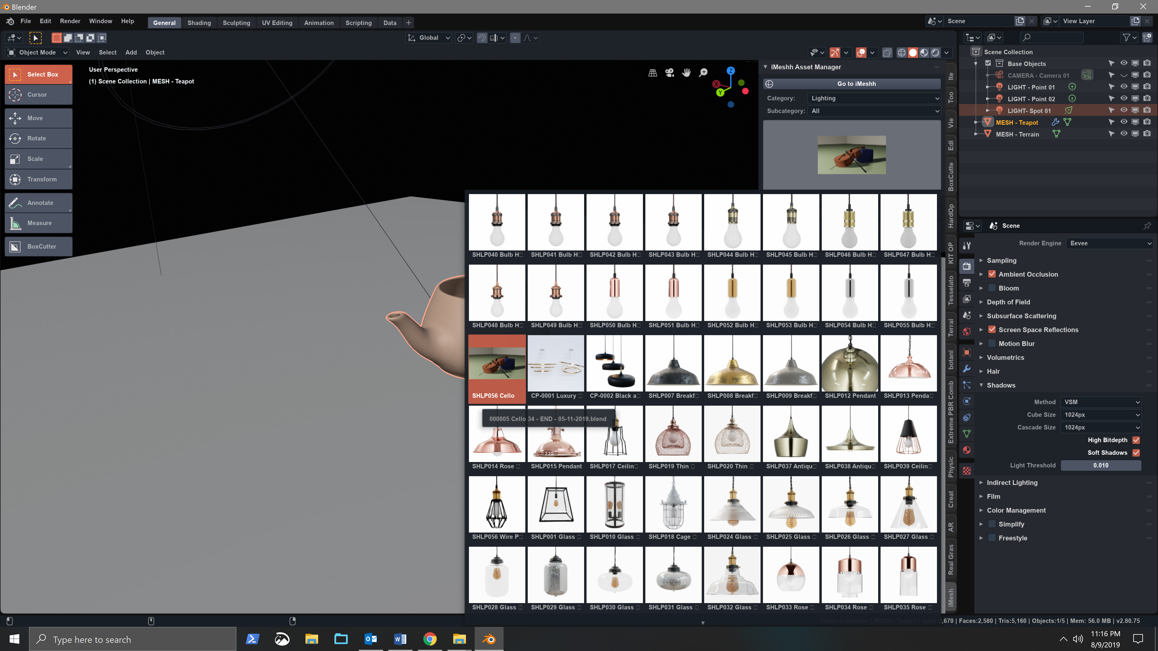 iMeshh Asset Manager/Assets 1.0 Released Scripts and Themes Blender