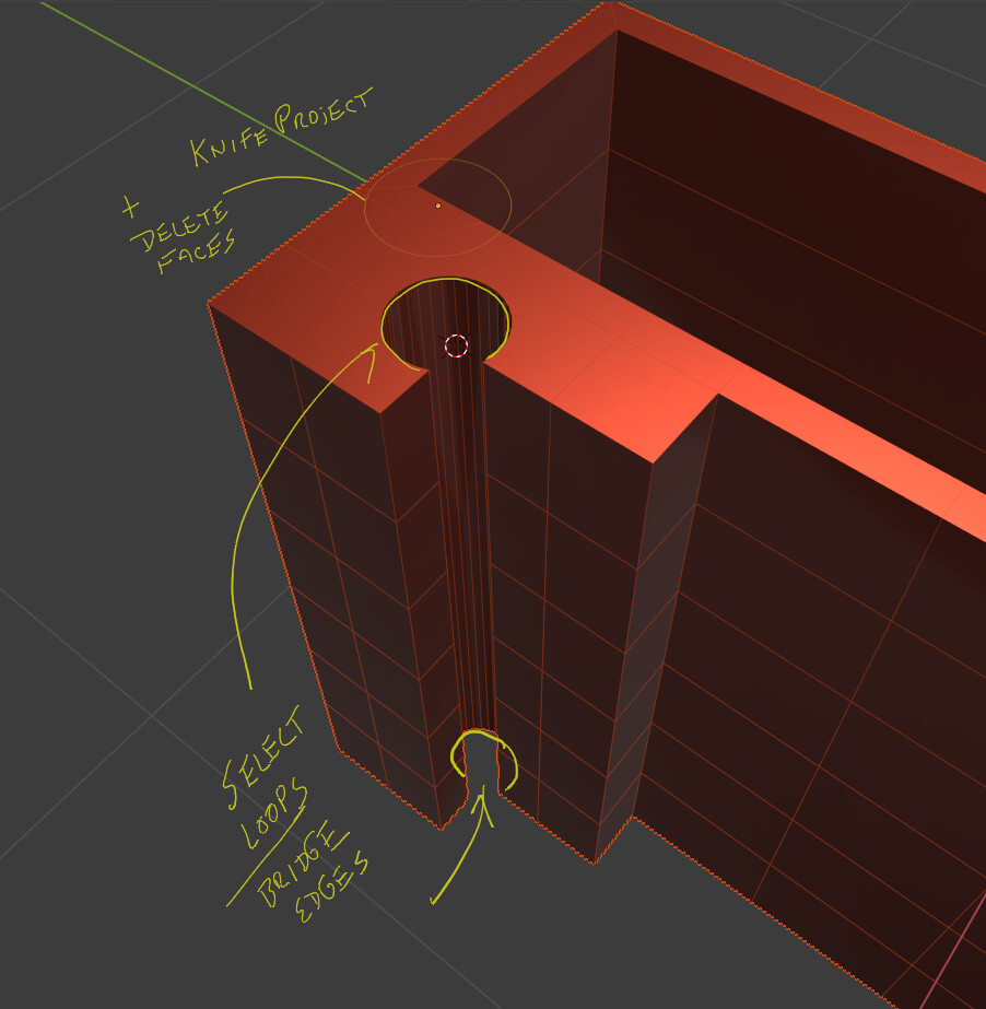 How to create join objects/subdivisions together in Edit Mode 2 by