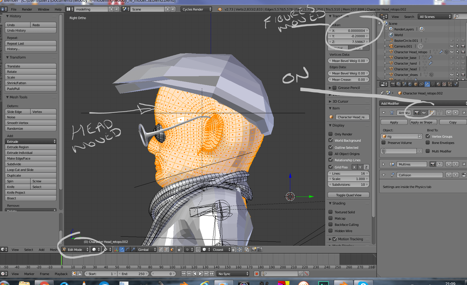 Frustrating model moving in edit/object mode Modeling Blender