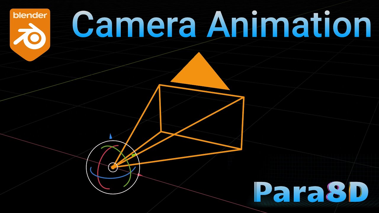3D view, camera navigation and control AND camera animation three part