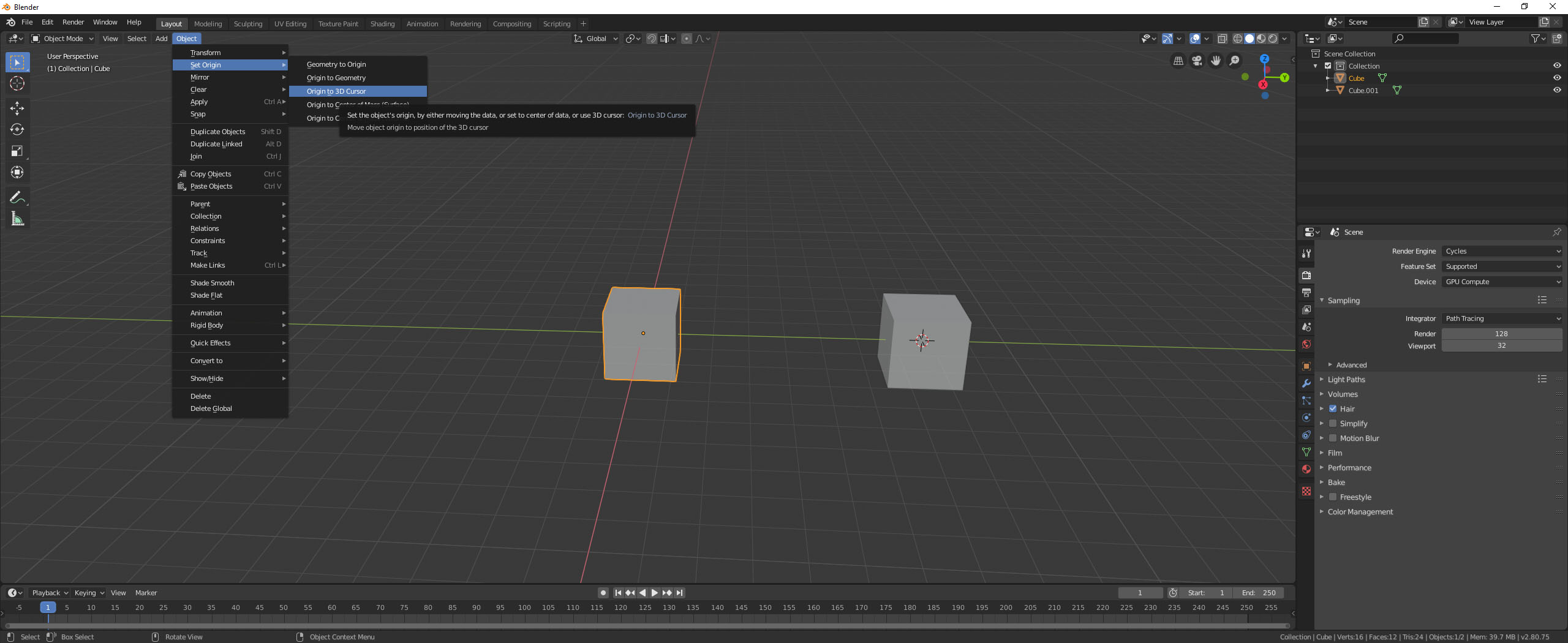 Copy object pivot rotation? Modeling Blender Artists Community