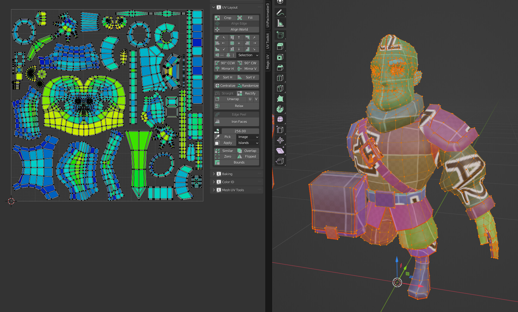 Stylized game character model continious feedback wanted Works in