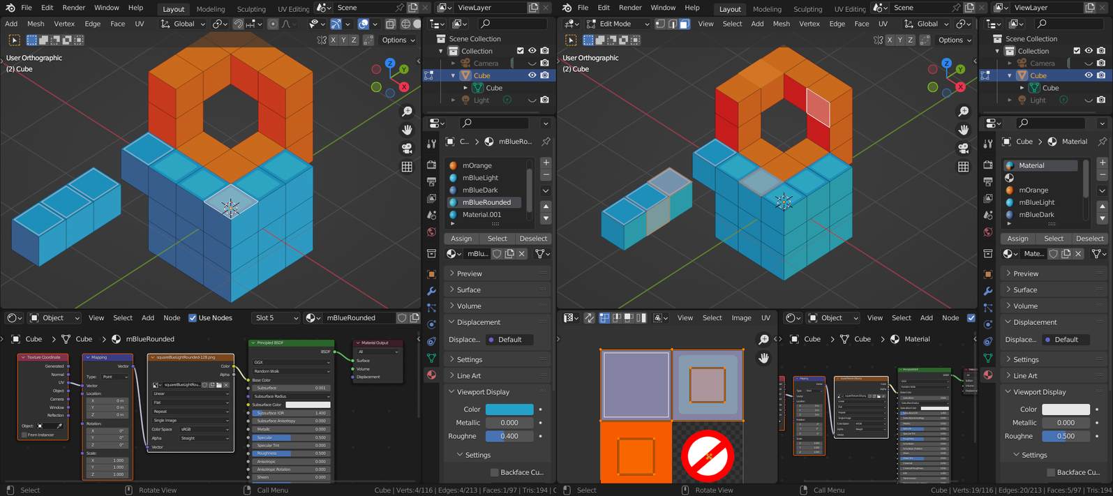Best Way to Texture Cubes Materials and Textures Blender Artists