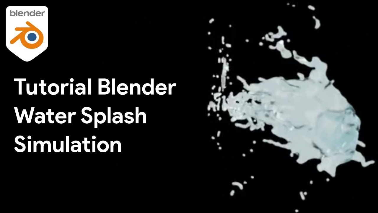 Water simulation in Blender Easy beginner tutorial No addons