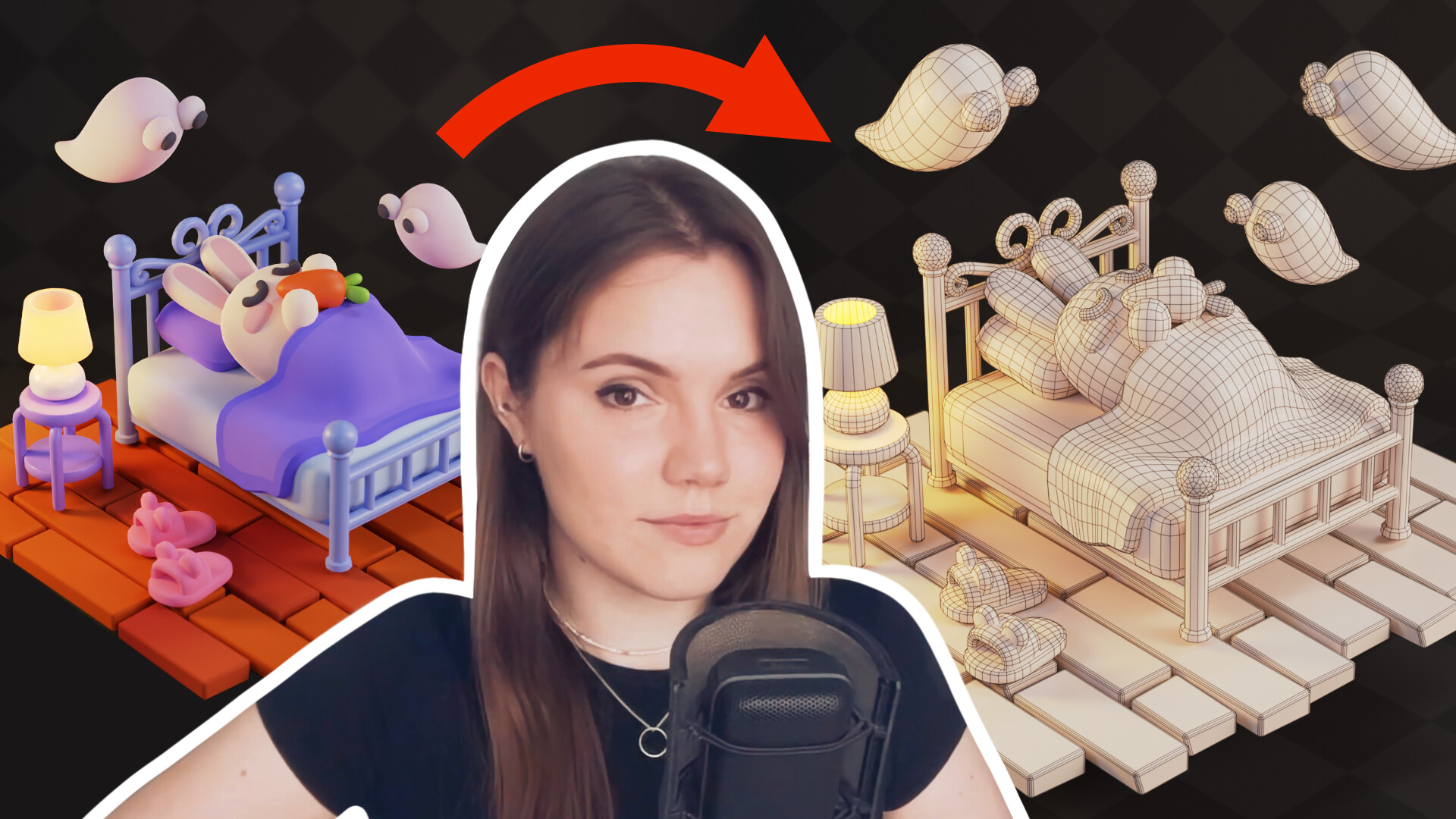 Wireframe and Clay Render Blender Tutorial Tutorials, Tips and Tricks