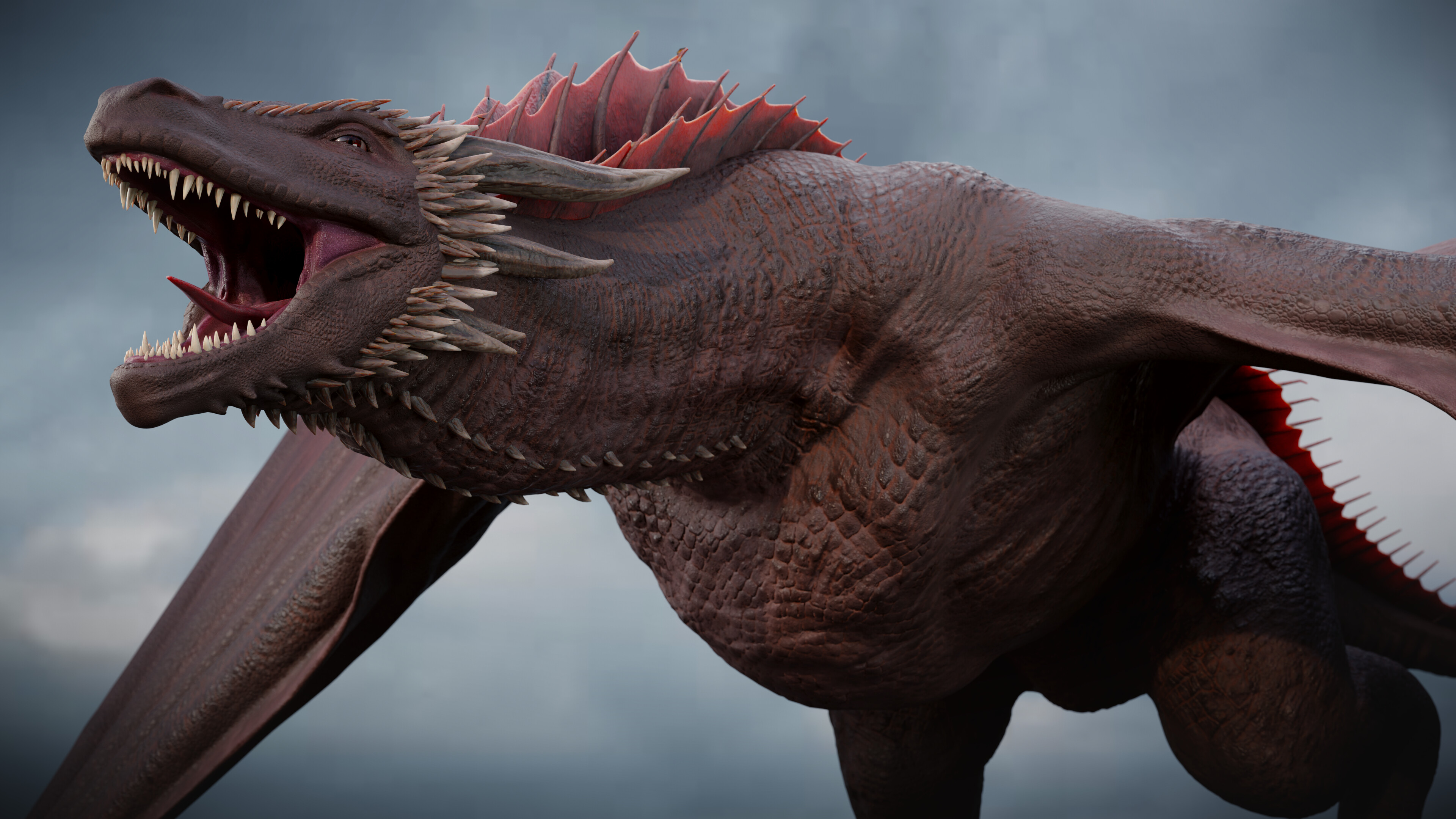 Game of Thrones dragon Finished Projects Blender Artists Community