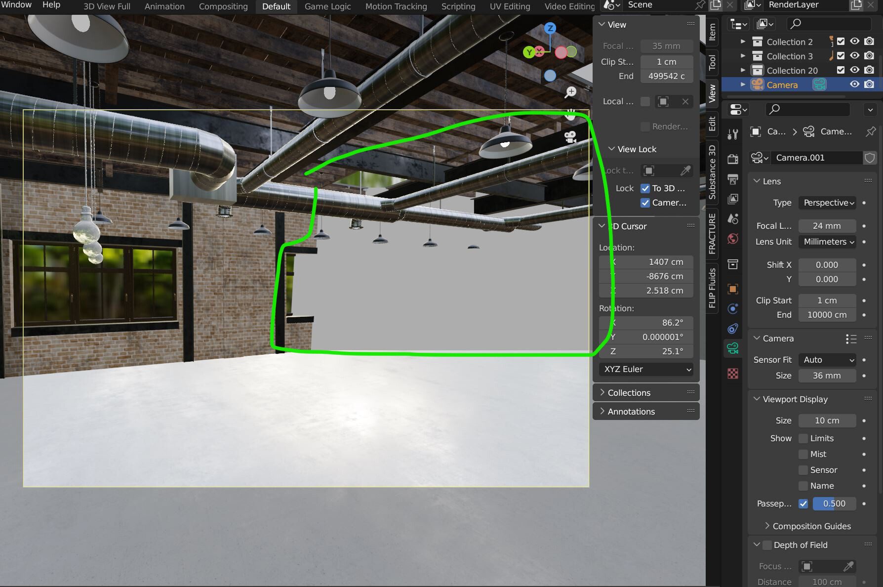 My scene disappear when zoom/pan Basics & Interface Blender Artists