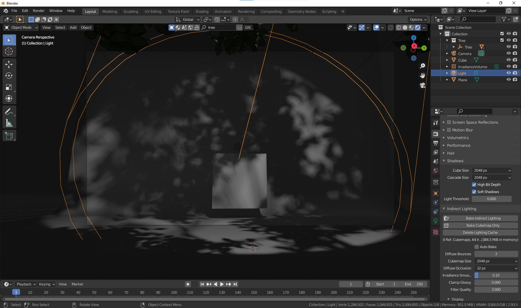 Is it possible to apply light texture for EEVEE? Lighting and