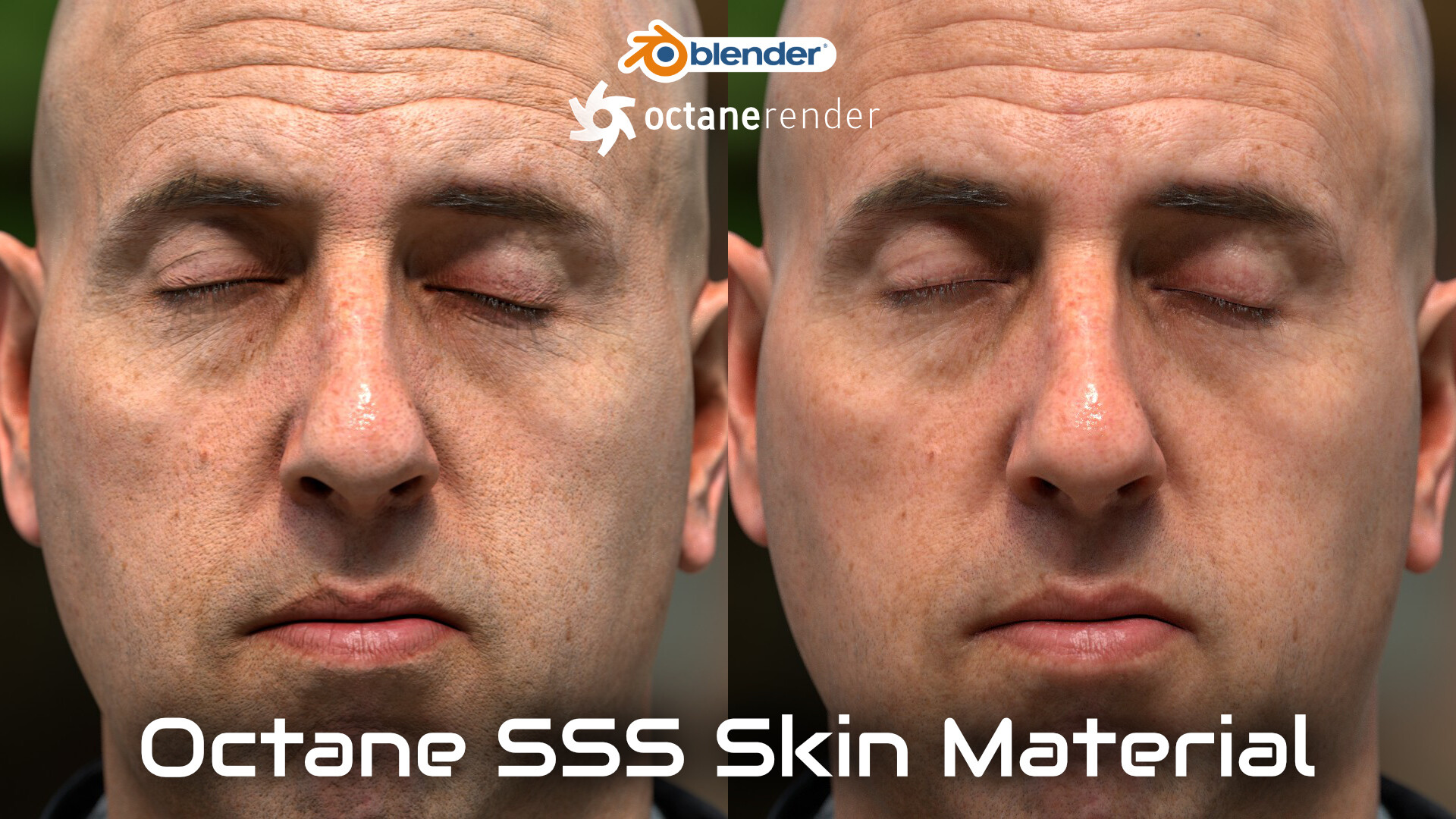 Blender Octane Render Tutorial SSS Skin Material Tutorials, Tips