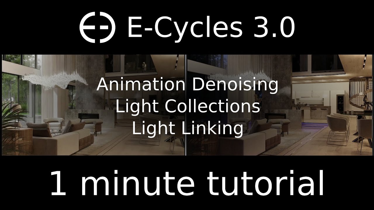 ECycles The fastest render engine for Blender. 3.2 release available