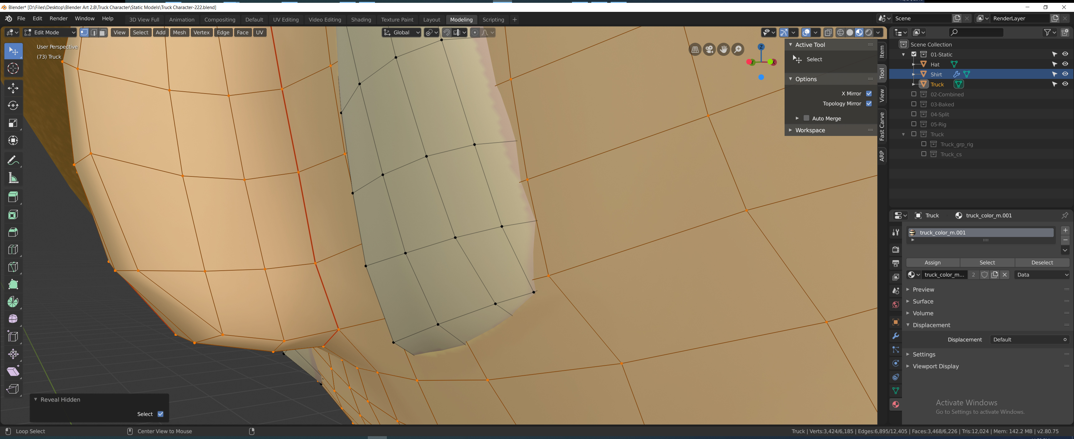 Fixing Intersecting Faces Modeling Blender Artists Community