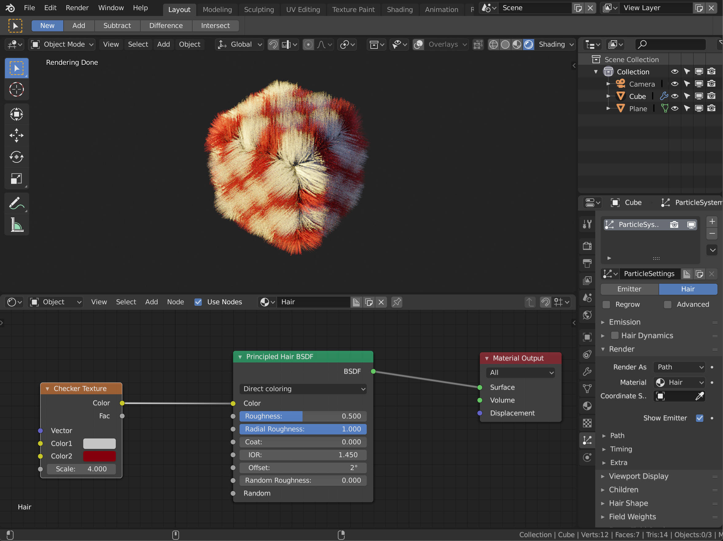 Principled Hair BDSF Materials and Textures Blender Artists Community