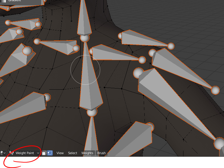 Can't select bones in weight paint mode blender 2.8 Animation and