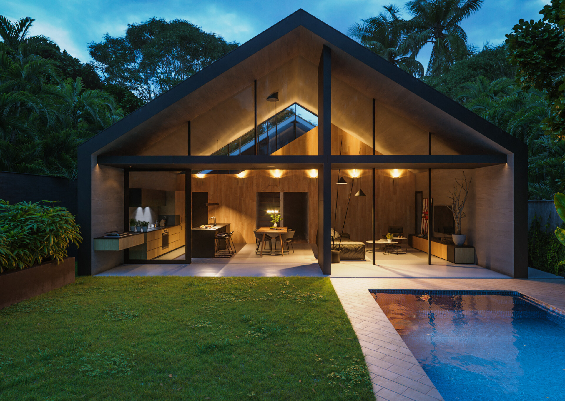 Extruded House Finished Projects Blender Artists Community