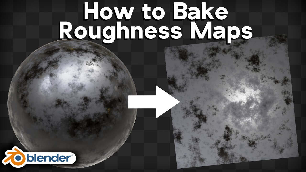 How to Bake Roughness Maps (Blender Tutorial) Tutorials, Tips and