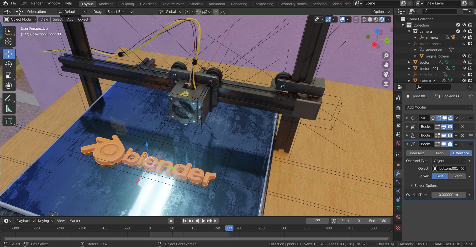 Blender 3d printing animation Finished Projects Blender Artists