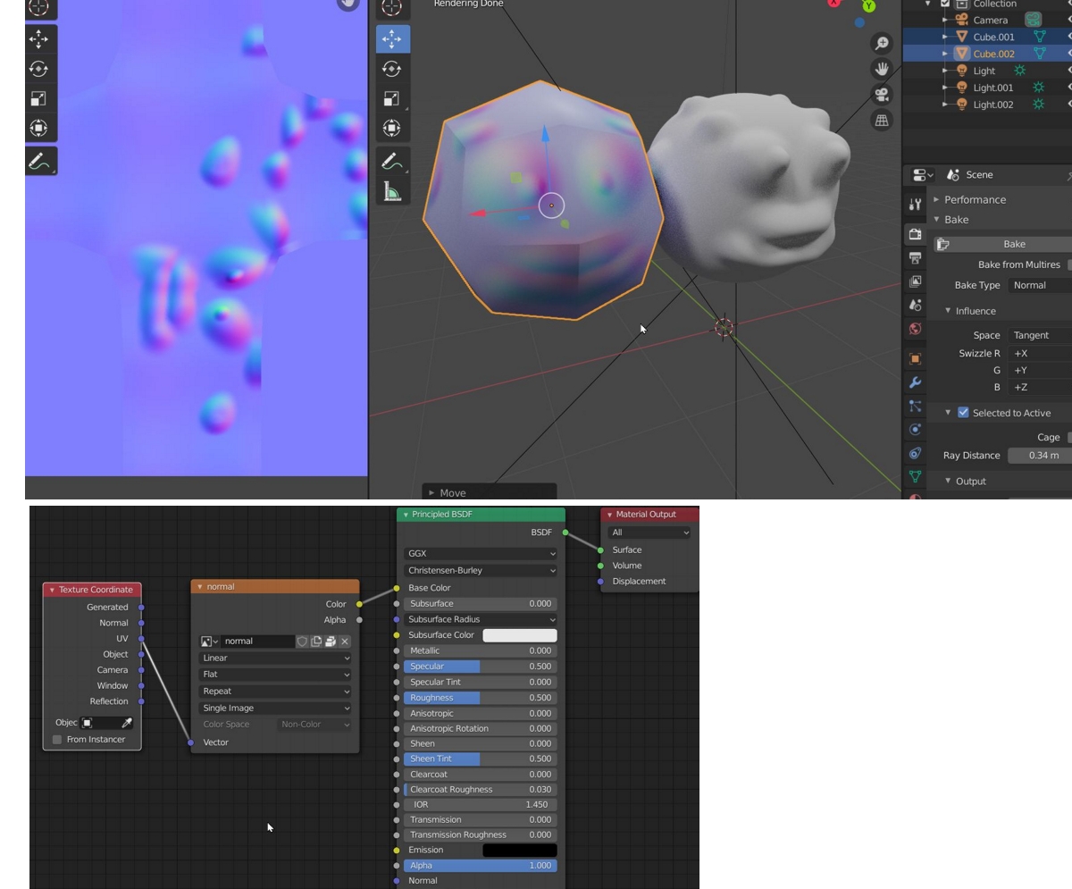 Jmenovat Prase Břicho blender bake roughness map tvrzení periskop