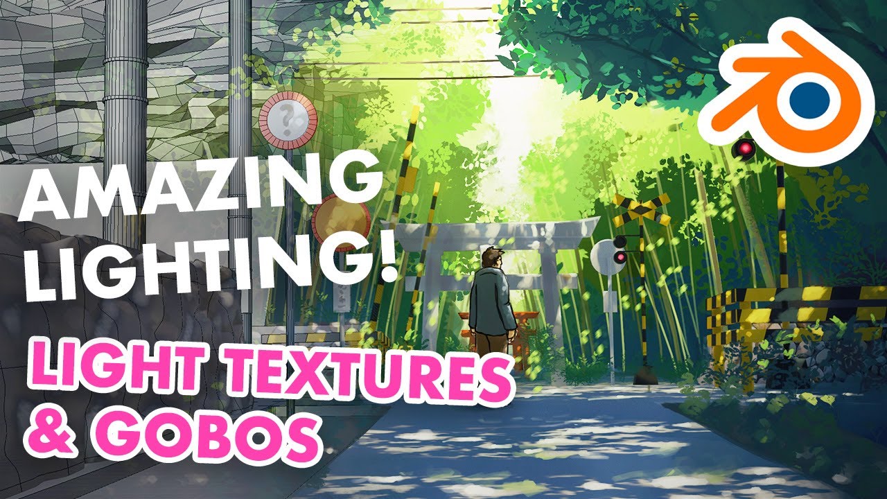 Blender lighting cookies, cucoloris, gobo Lighting and Rendering