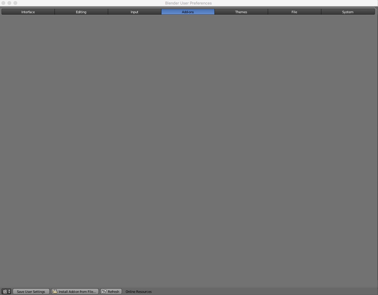 Addons list not showing up Basics & Interface Blender Artists Community