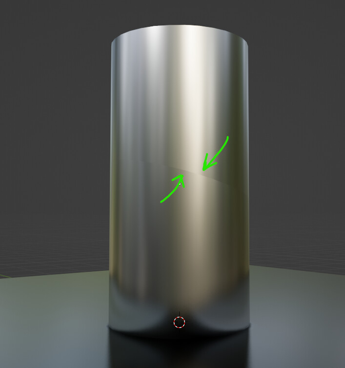Smoothing issue when cutting cylinder in half Modeling Blender