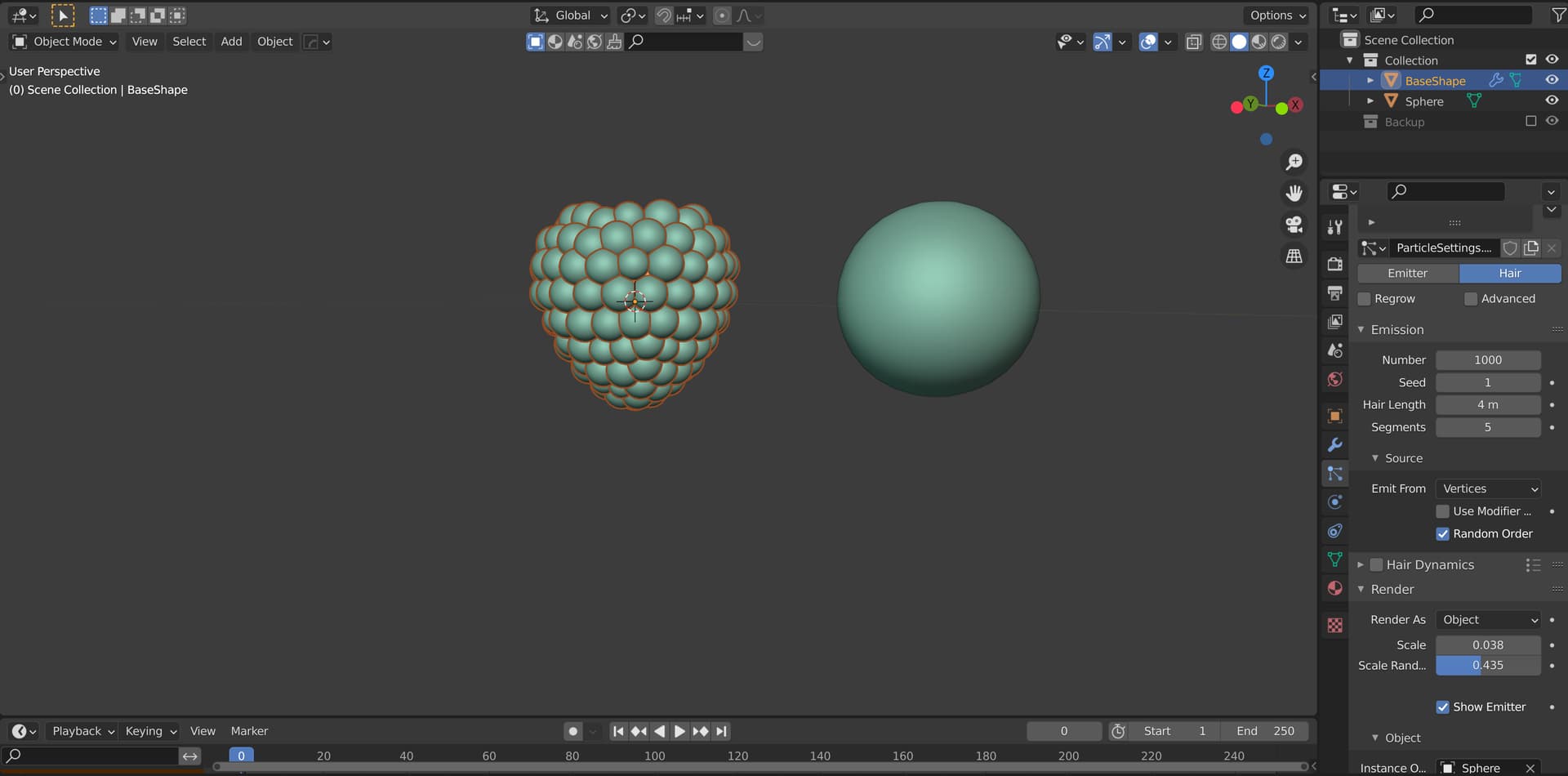 Apply particles system to get a mesh Modeling Blender Artists Community