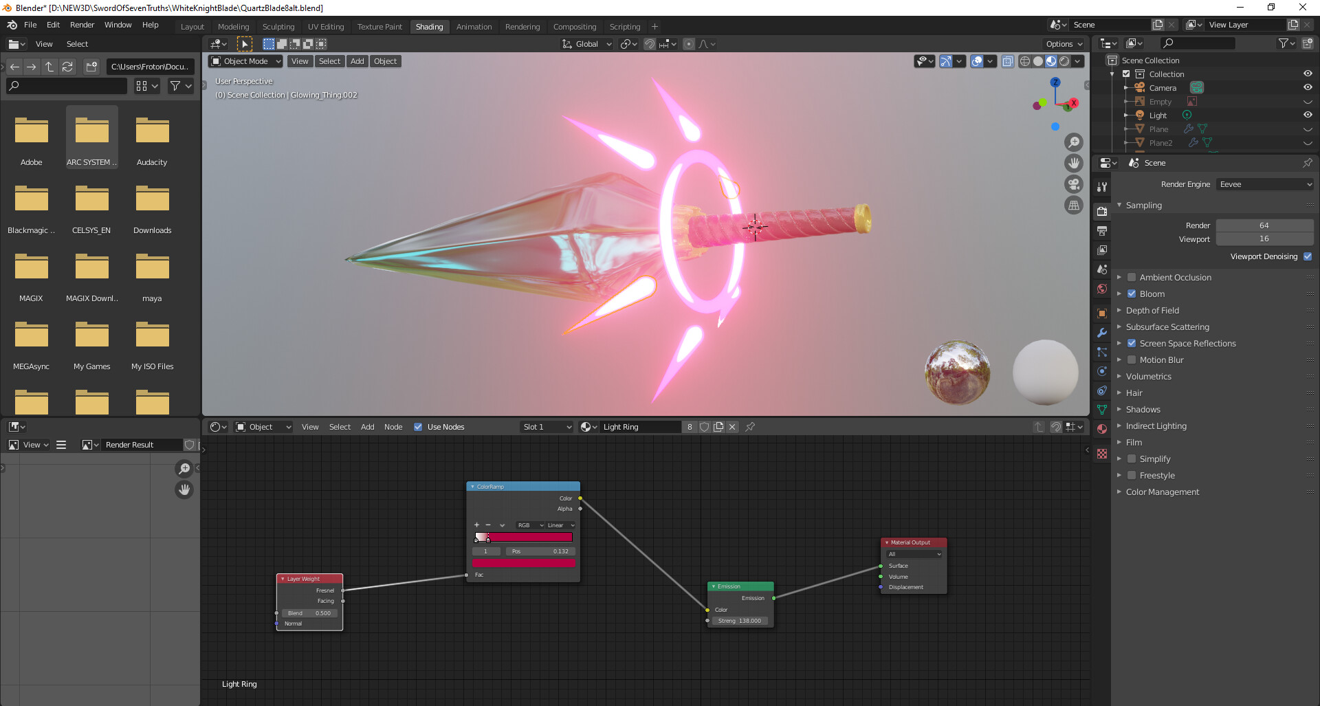 Anyway to "replicate" Blender Render's "soft light" halo look in EEVEE