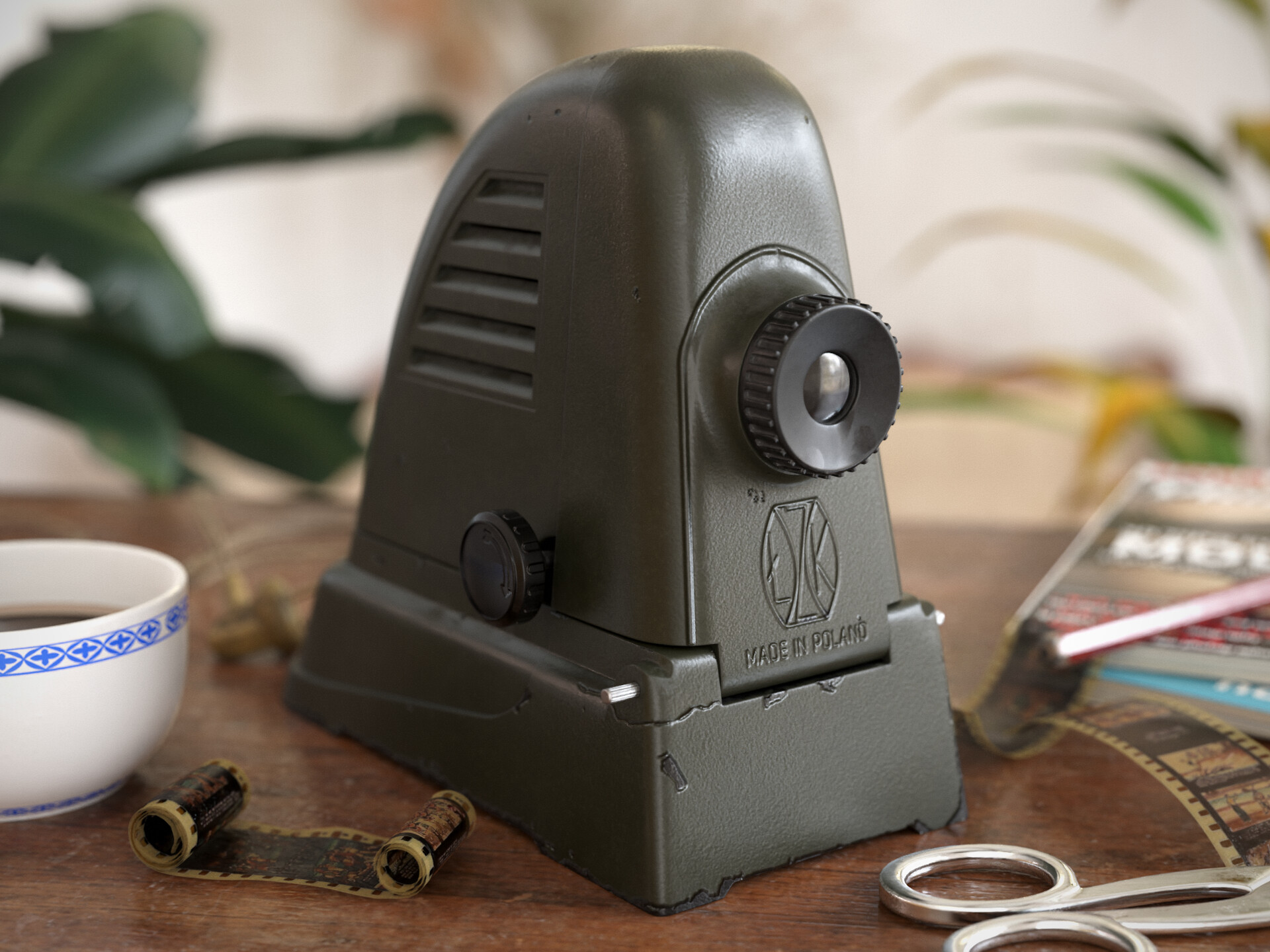 Old slide projector "Bajka" Finished Projects Blender Artists Community