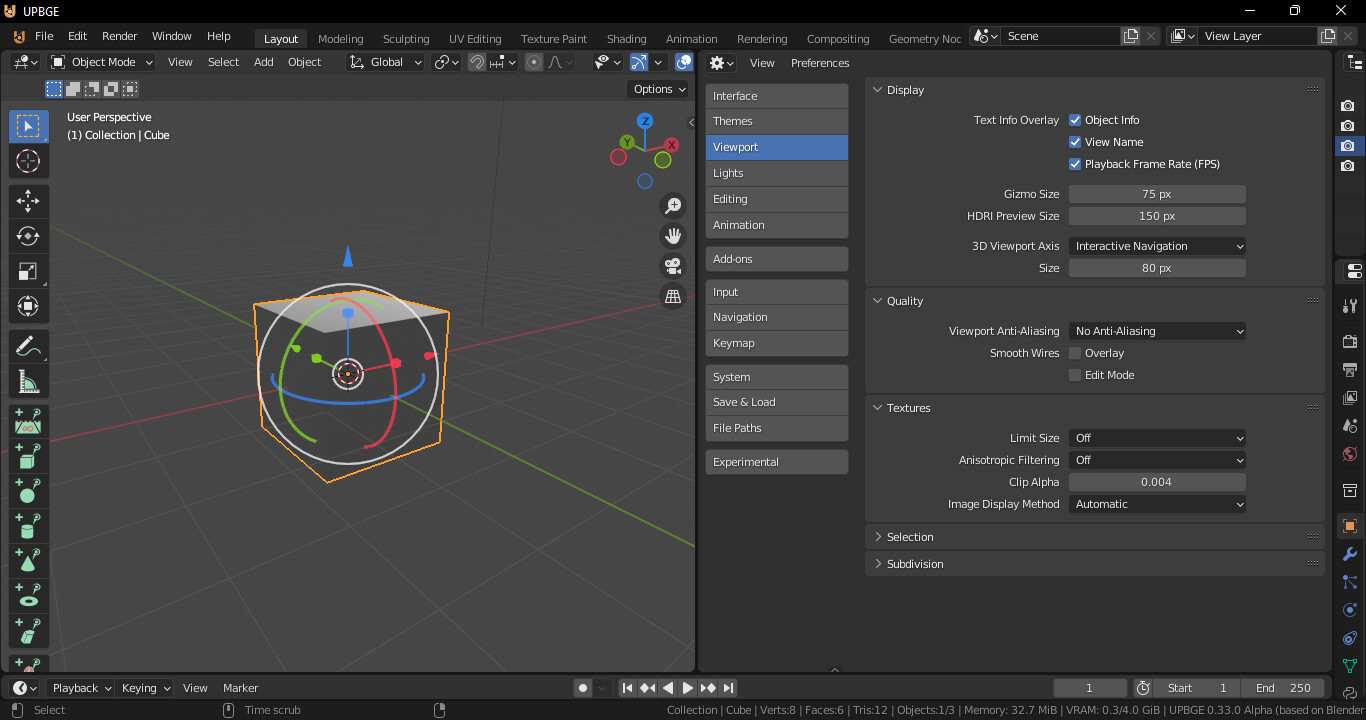 Blender Default Transform Gizmo advice 4 by RPaladin Basics