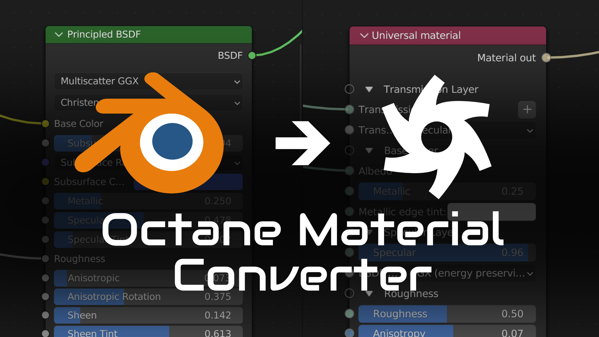 Blender Octane Render Octane Material Converter Tutorials, Tips and