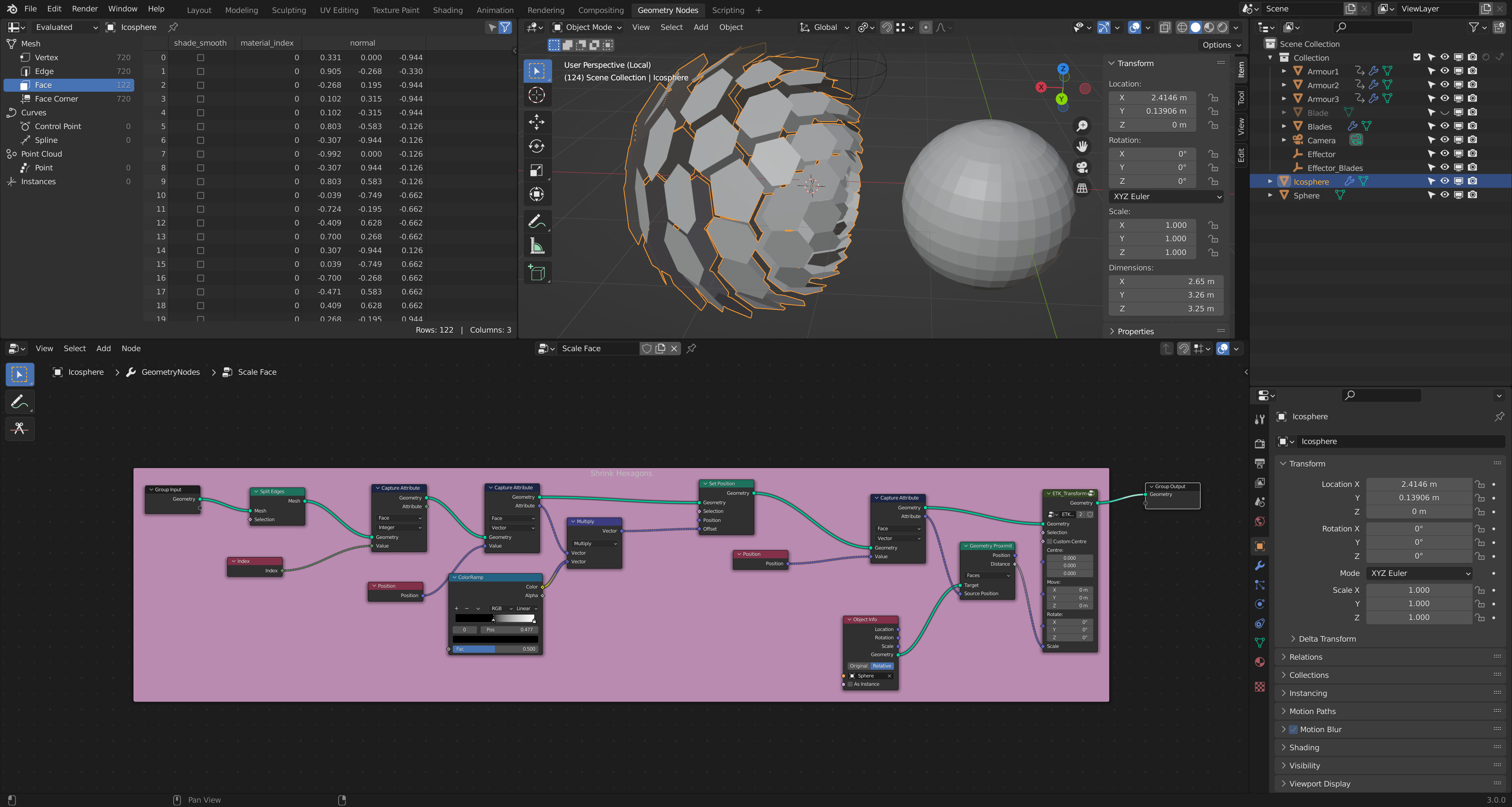 Scale Face By Proximity Blender 3 Basics & Interface Blender