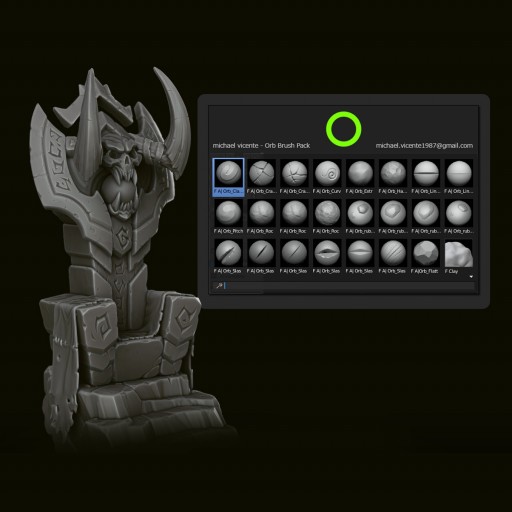 Zbrush Orb Brush pack for Blender 3D Blender and CG Discussions