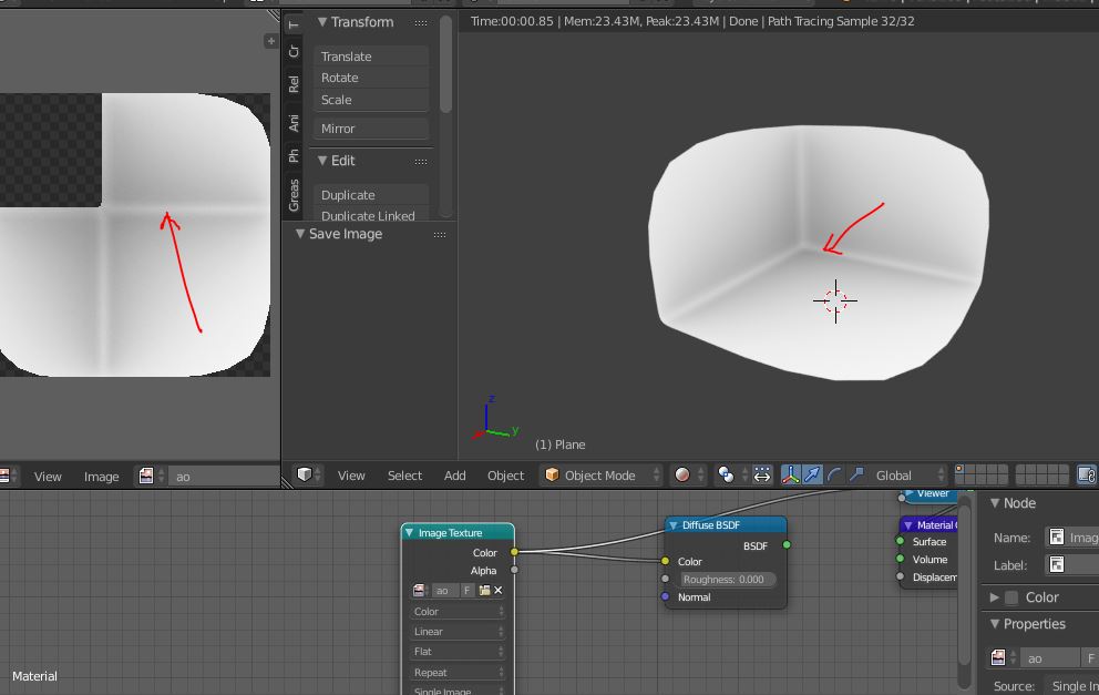 Ambient occlusion baking problem Lighting and Rendering Blender
