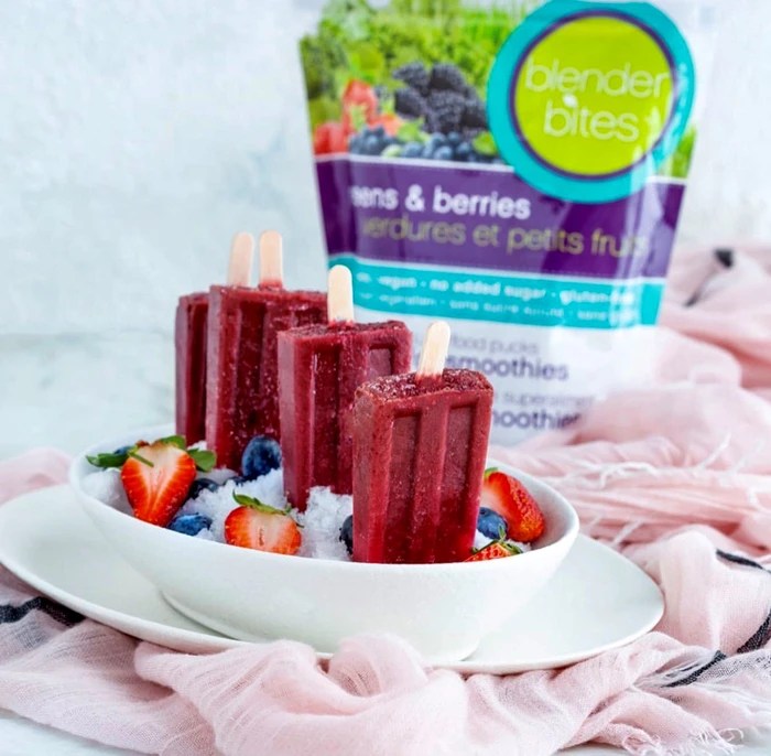Superfood Pops Recipe Blender Bites