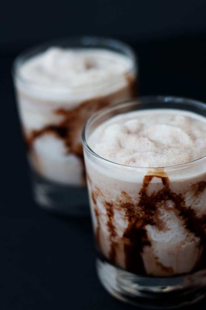 Lite Frozen Chocolate Monkey Cocktail » Blender Happy