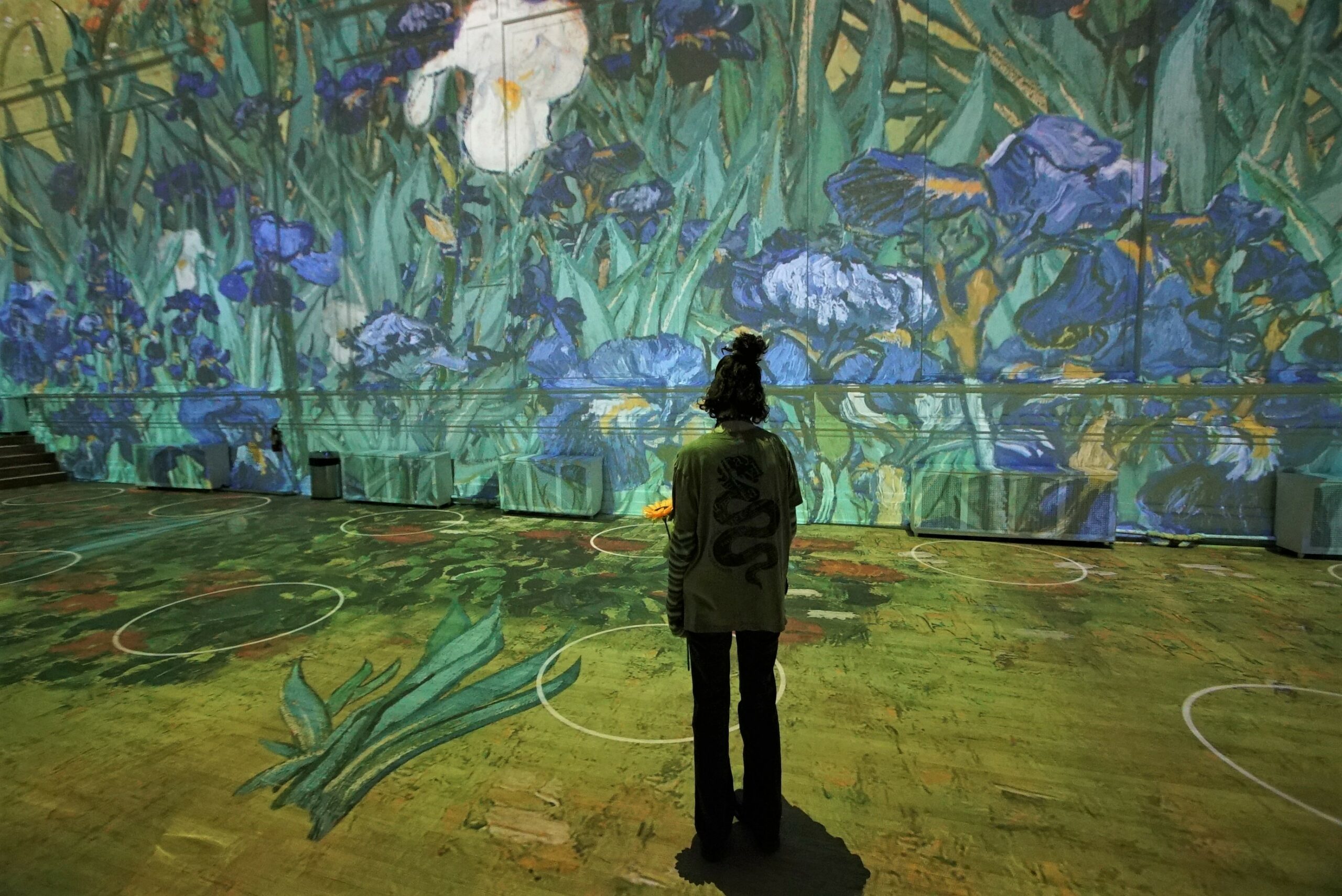 Immersive Van Gogh Exhibit Blender Workspace