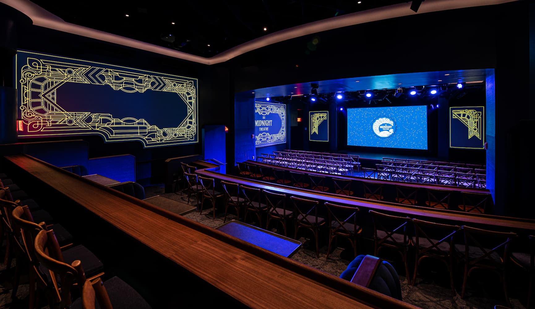 Midnight Theatre Blender Workspace