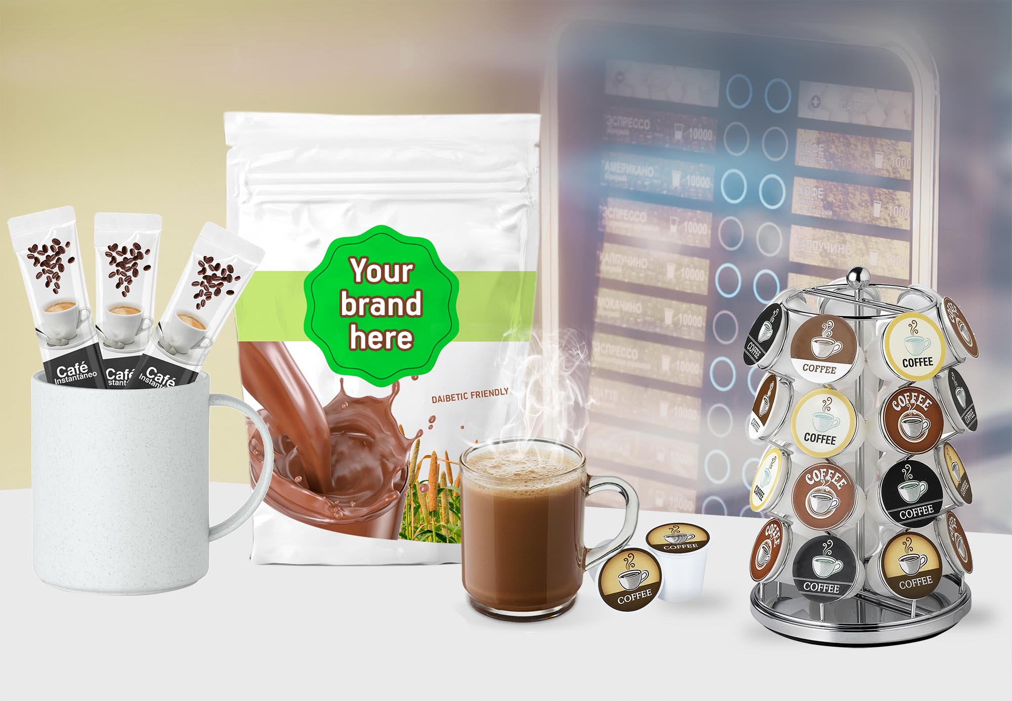 Blendhub Instant hot beverage solutions for the US market an