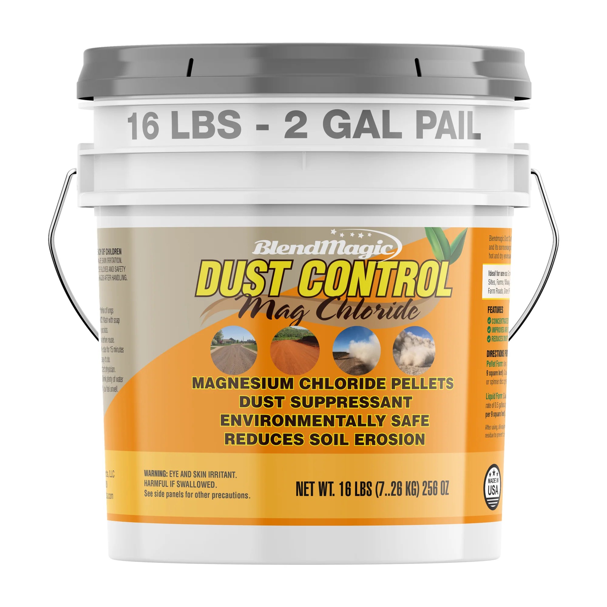 Blendmagic Dust Control MAG Chloride Pellets Blendmagic Products