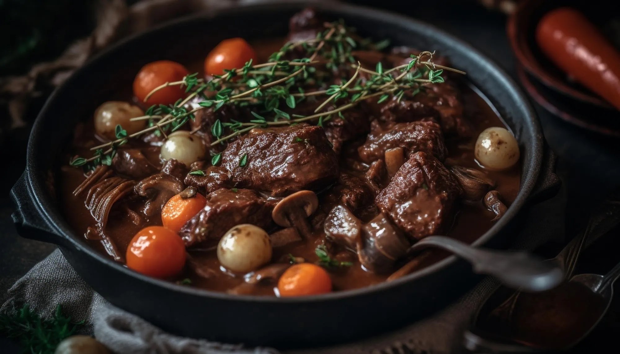 Christmas Pan Roast Recipe Succulent Chuck with Red Wine & Herbs