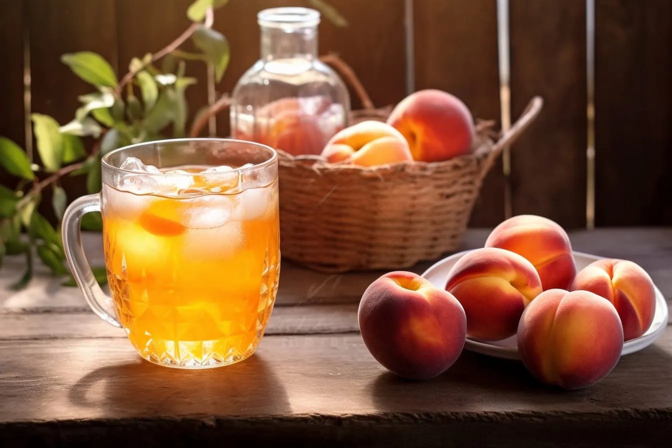 Refreshing Homemade Peach Brandy for Summer Delights Blend of Bites