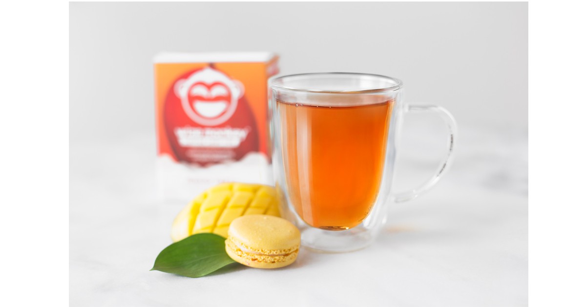 Wize Monkey Coffee Leaf Tea Blend Radio & TV Magazine