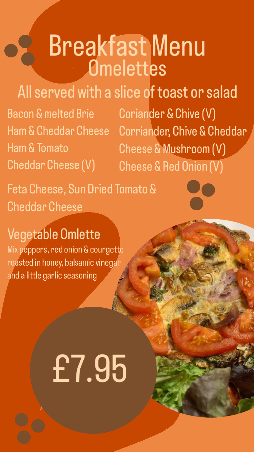 Breakfast Menu » Blends Coffee House