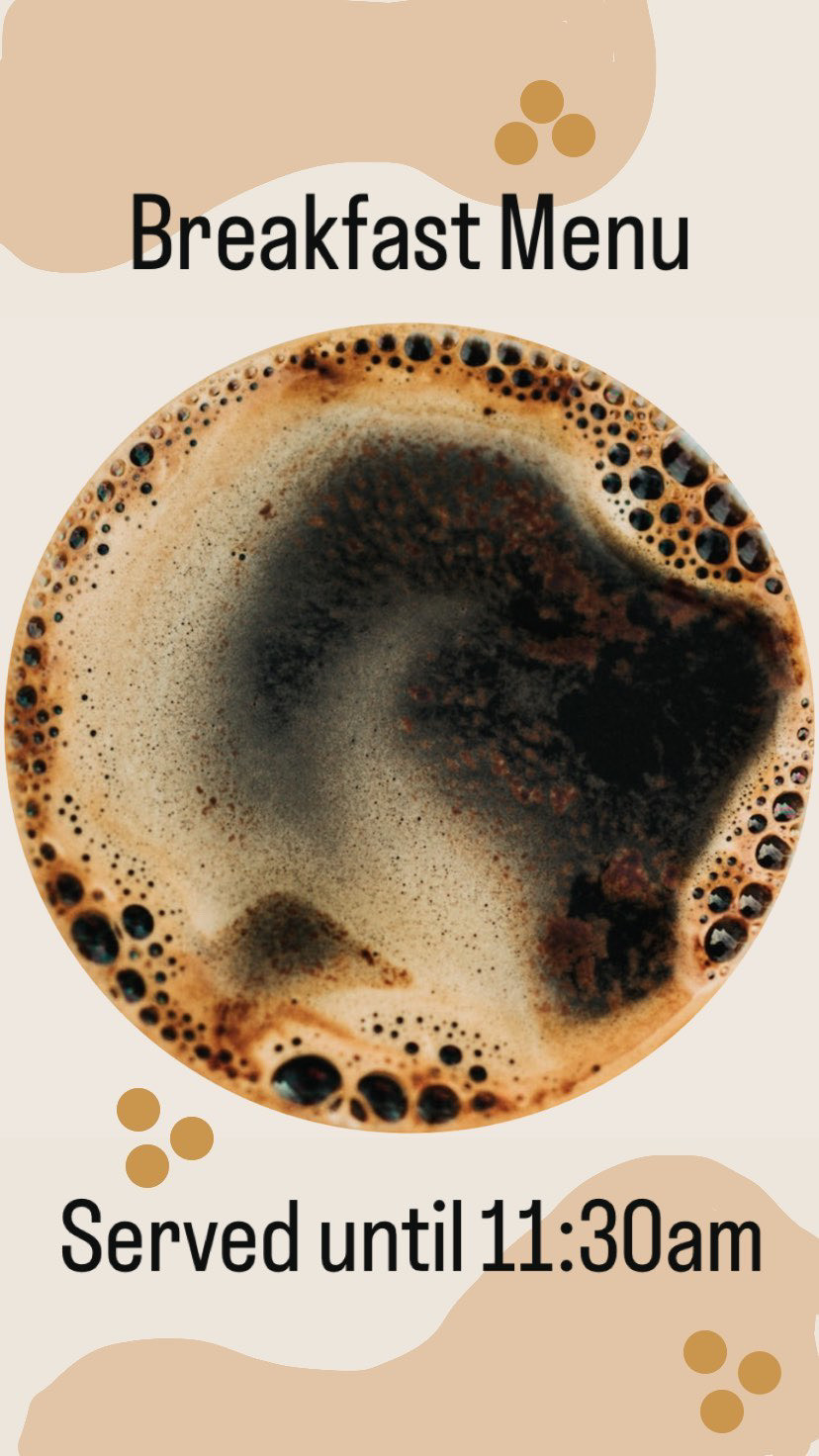 Breakfast Menu » Blends Coffee House