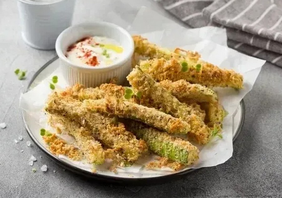 Baked Parmesan Zucchini Quarters Blends Of Goodness