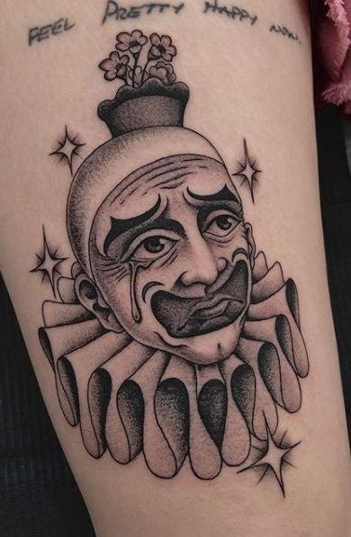 Tattoos De Palhaço - Blendup Significados De Tatuagens