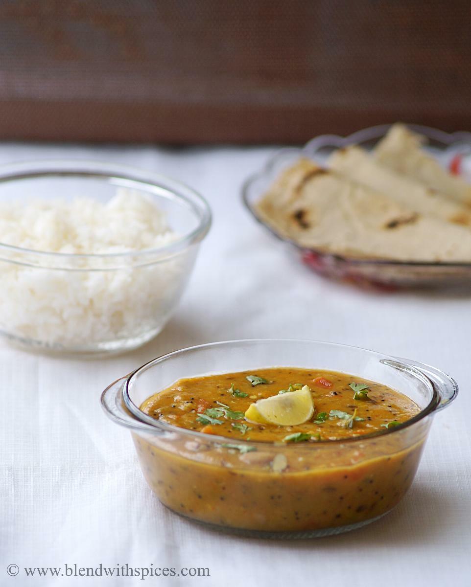 Gujarati Khatti Meethi Dal Recipe Gujarati Recipes Blend with Spices