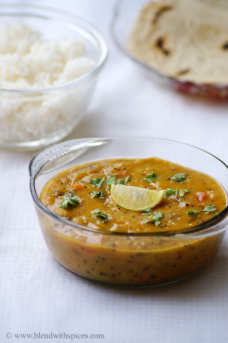 Gujarati Khatti Meethi Dal Recipe Gujarati Recipes Blend with Spices